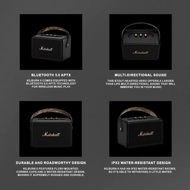MARSHALL KILBURN II BLACK AND BRASS - Image 13