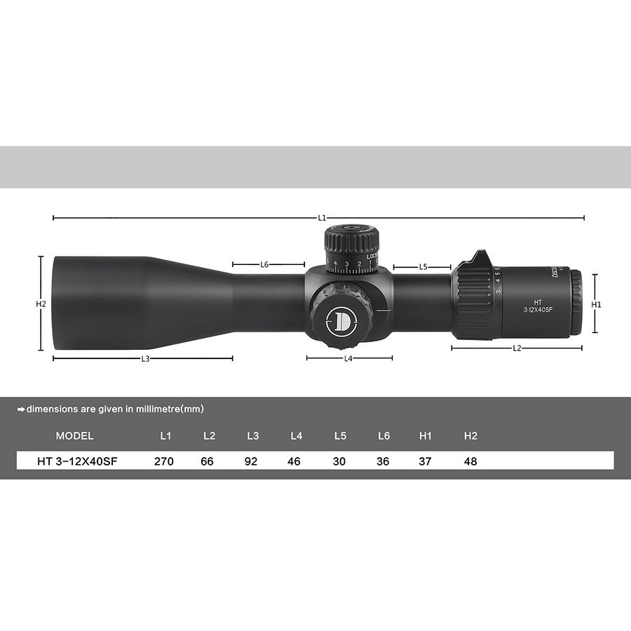 DISCOVERY HT 3-12X40 SF FFP - Image 2