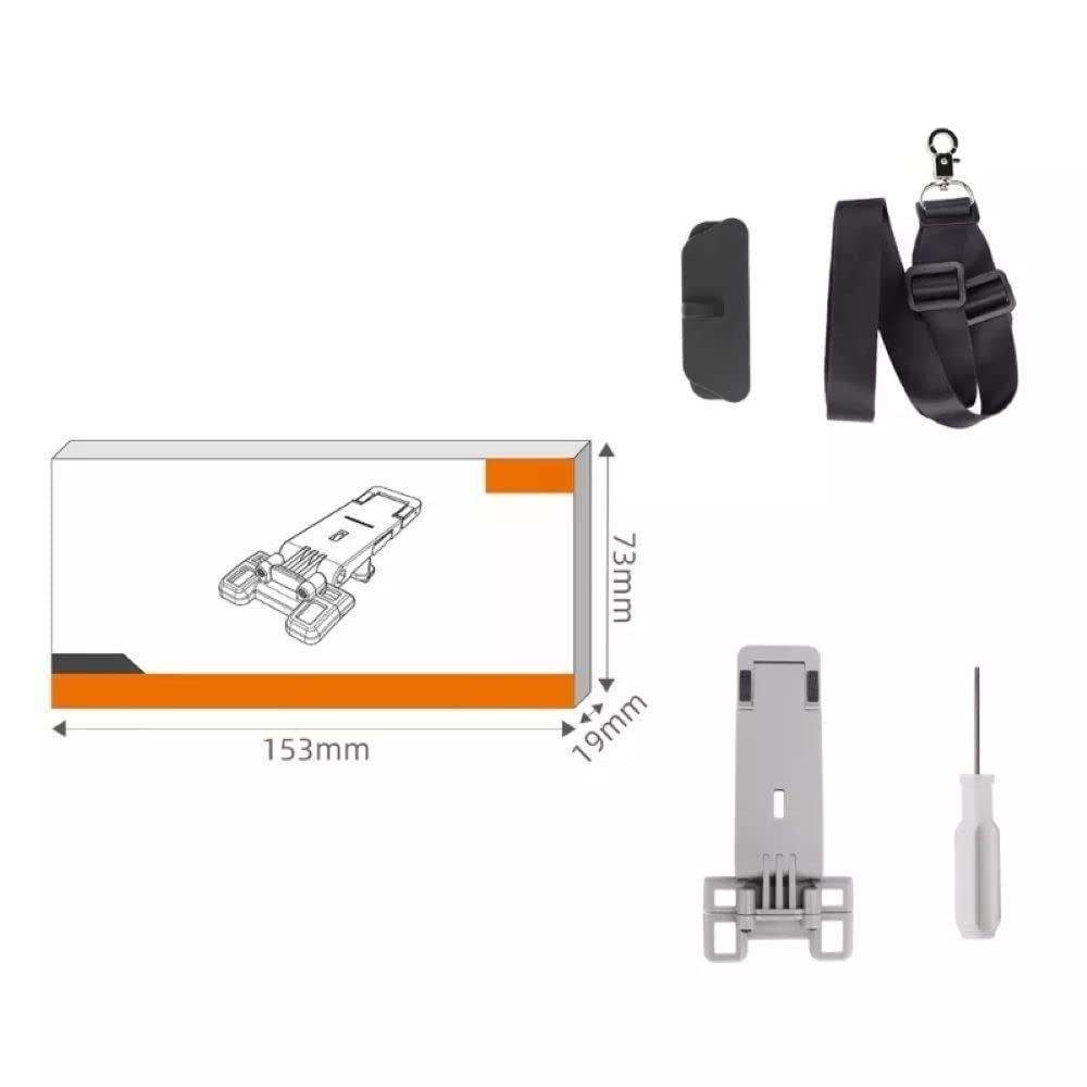 Foldable Tablet Holder with Lanyard Neck Strap for N1RC, N2RC, N3RC Remote Controller Accessories - Image 3