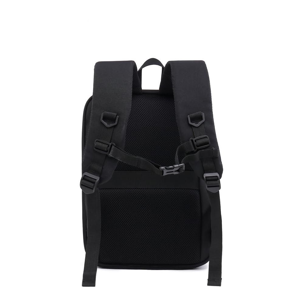 Nylon Carrying Case Bag For Dji Mini 4 Pro & Accessories, Compact Bike Travel Protection With Eva Foam Backpack (Black) - Image 6
