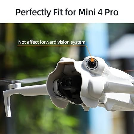 Lens Hood Sun shade & Crash Protection Gimbal cap for Dji Mini 4 Pro Accessories (Gray) - Image 7
