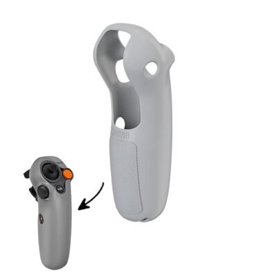 Silicone Cover Case for DJI Avata 2/ Neo Motion Remote Controller 3 Scratch Protection Assessories (Grey/Black)