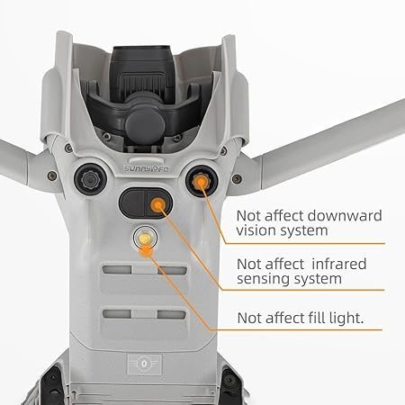 Lens Hood Sun shade & Crash Protection Gimbal cap for Dji Mini 4 Pro Accessories (Gray) - Image 5
