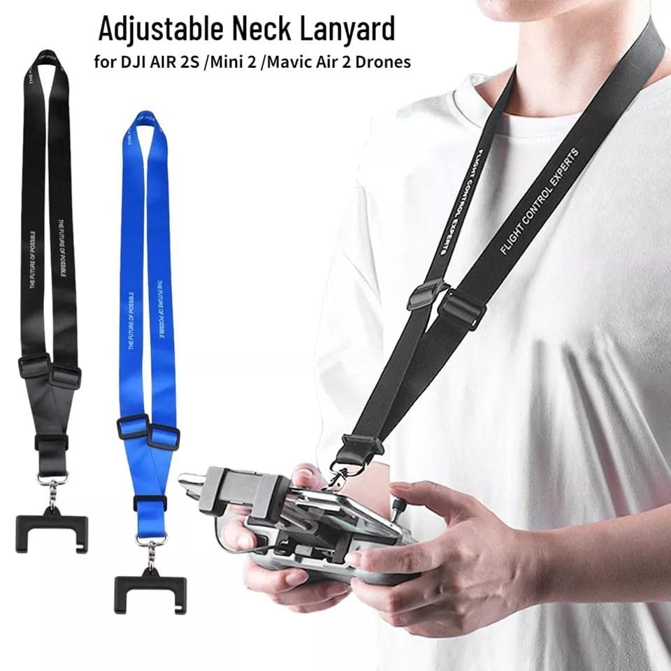 Neck Strap For Dji Flip, Neo, Mini 2, Mavic Air2, Air 2s, Mavic 3 N1RC/ N2RC/ N3RC Remote Controller Safety Holder Accessories (Black) - Image 8