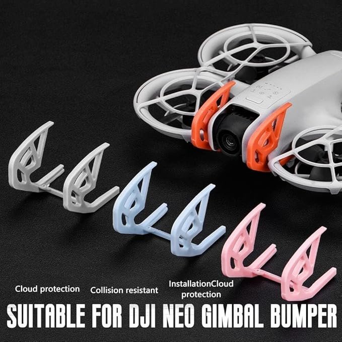 Lens Guard Compatible with DJI Neo - Durable ABS Material, Light Weight, Gimbal Camera Protector Safety Accessories (Orange) - Image 5