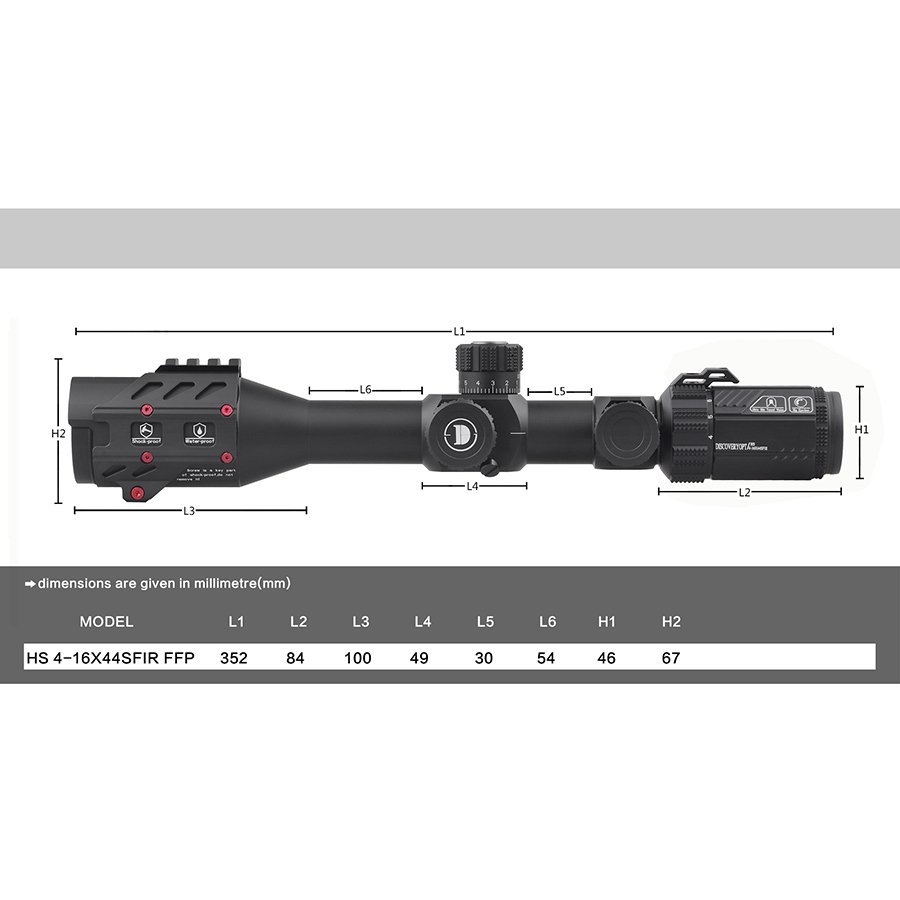 DISCOVERY HS 4-16X44 SFIR FFP - Image 2